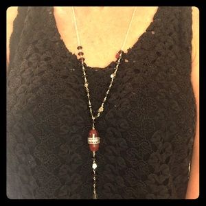 Silpada 20” Sterling and Stone Necklace